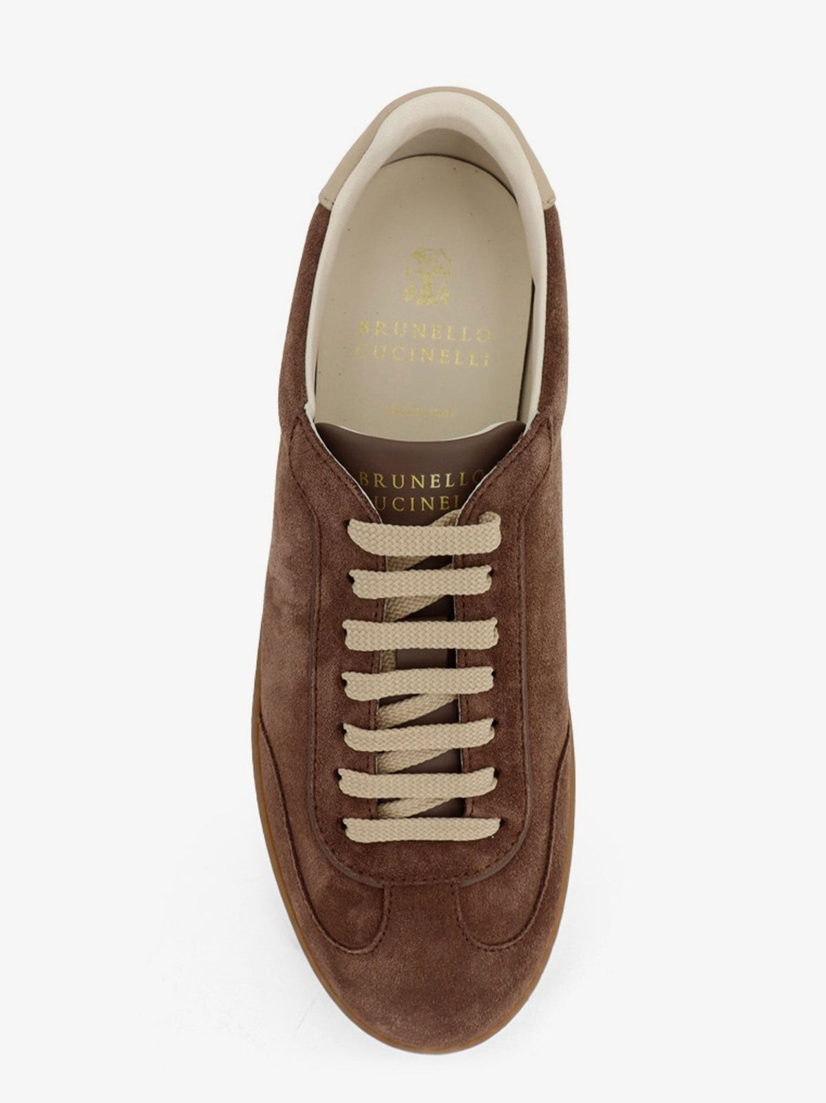 Brunello Cucinelli Suede and leather sneakers