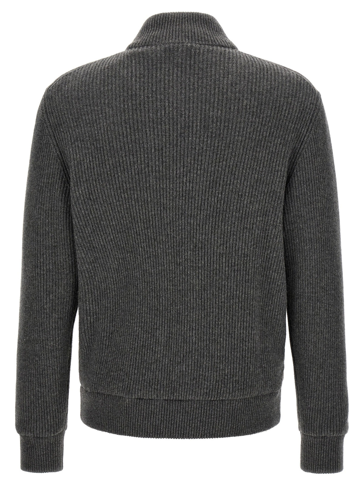 Brunello Cucinelli Suede and wool jacket