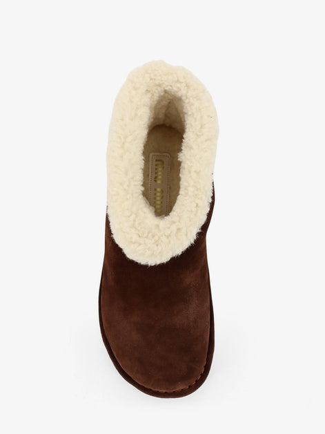 Miu Miu Suede Ankle Boots