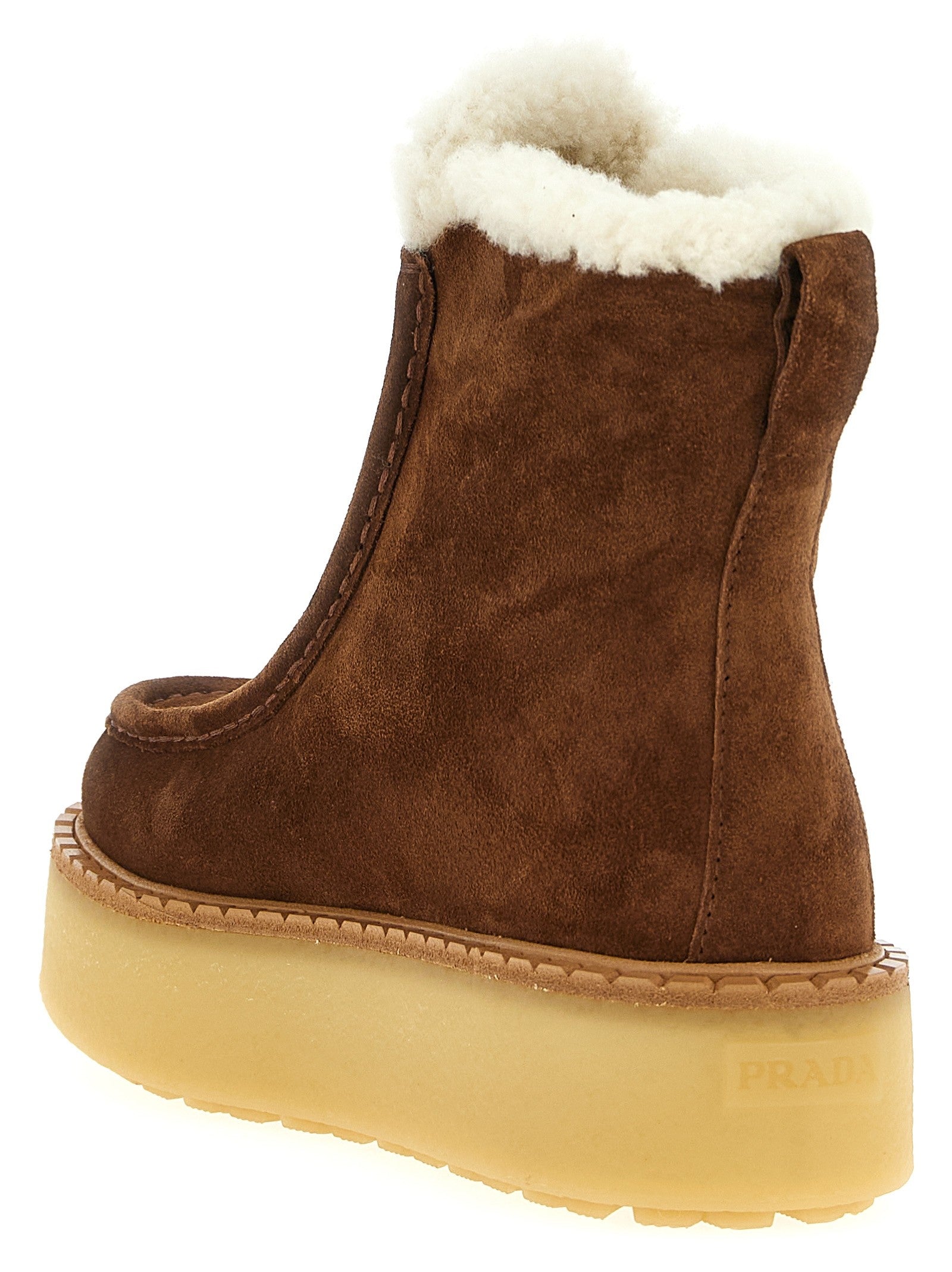 Suede ankle boots