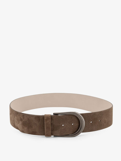 Suede belt