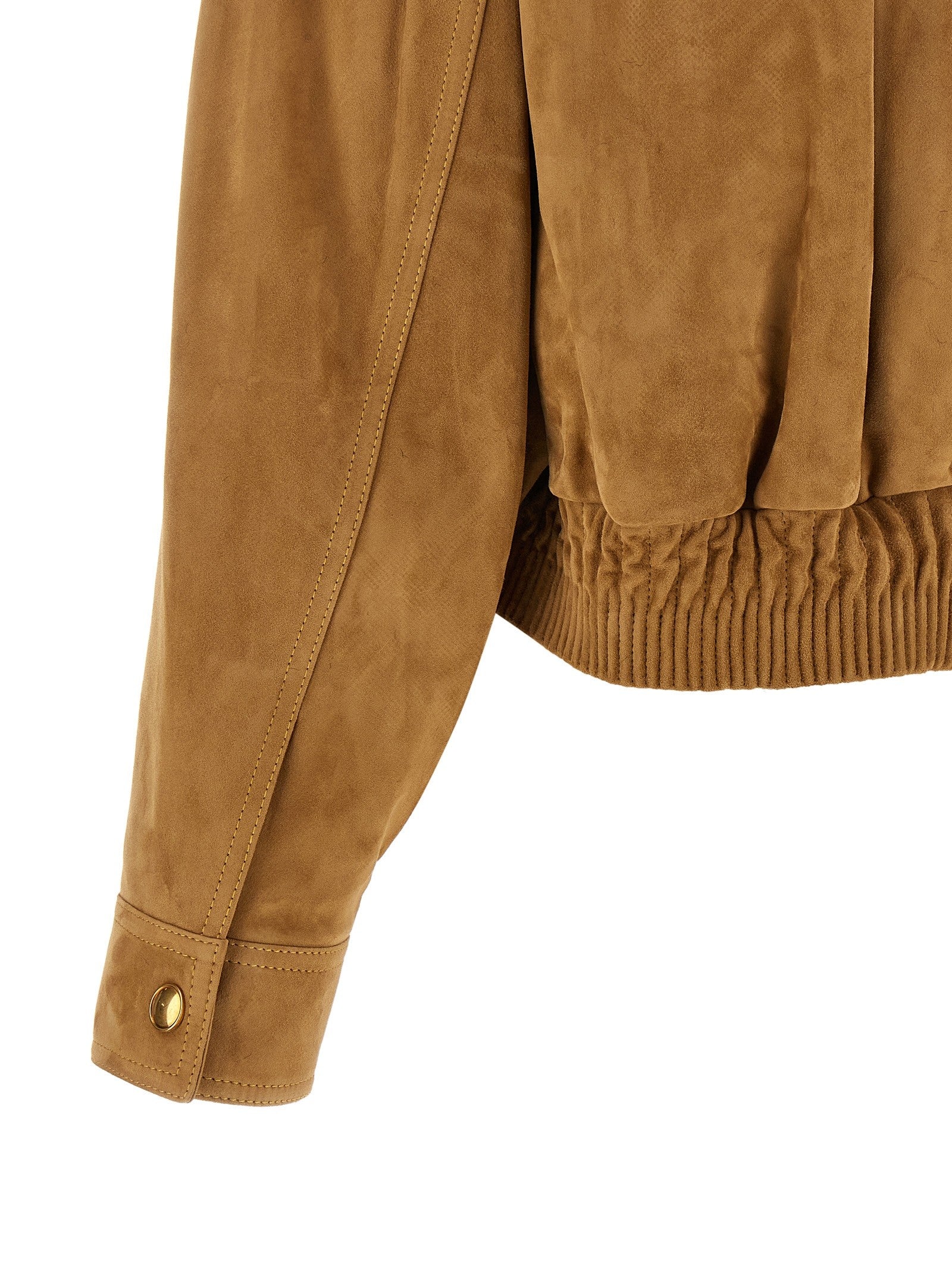 Suede blouson