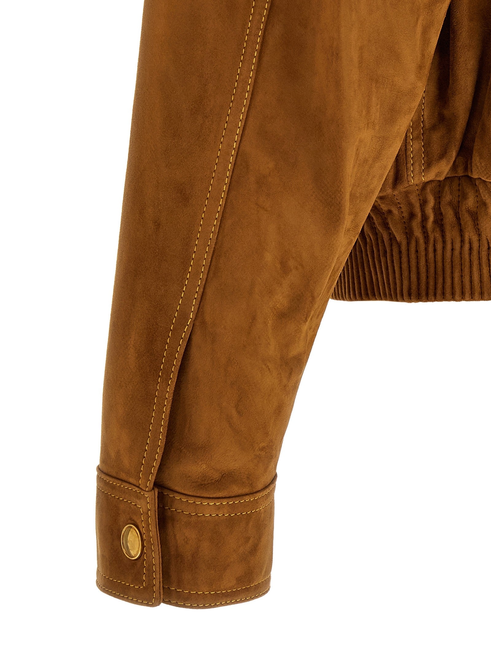 Suede blouson