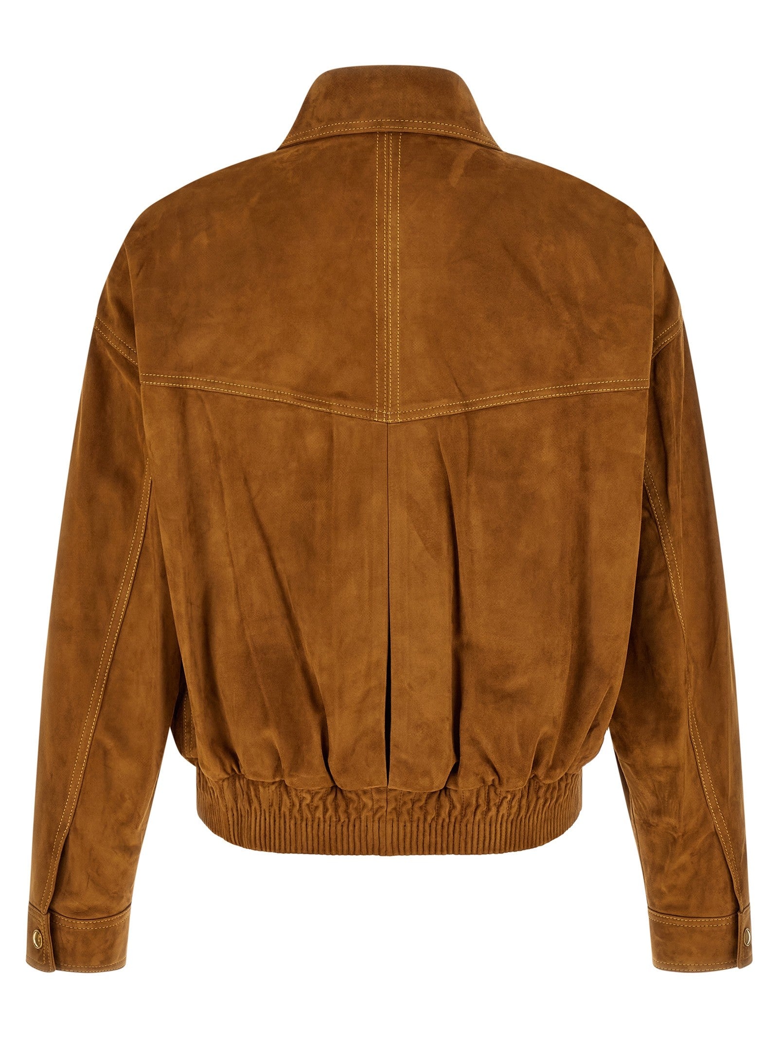 Suede blouson