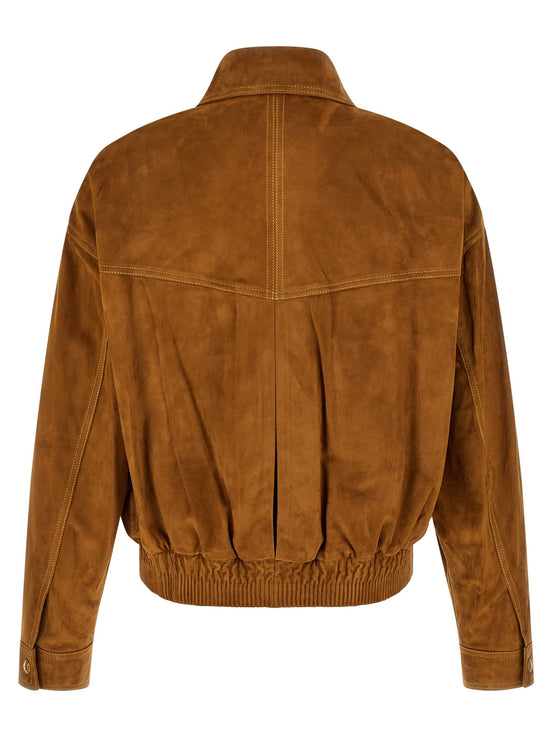 Versace Suede blouson