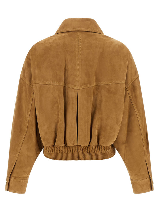 Versace Suede blouson