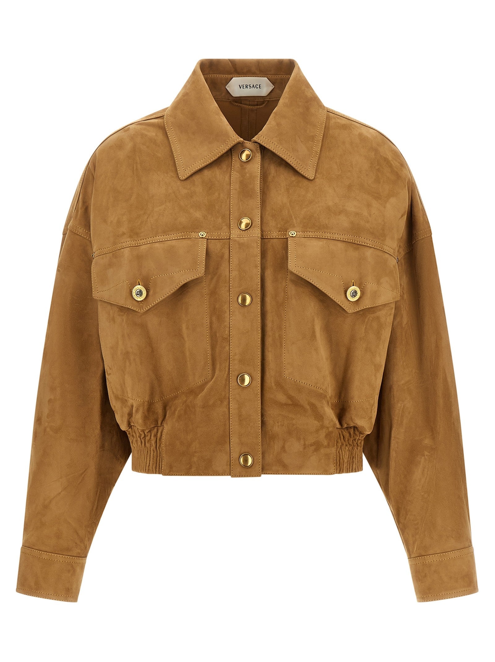 Suede blouson