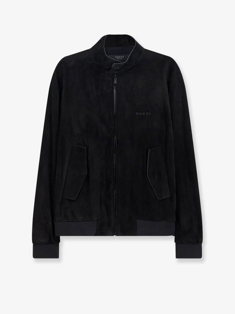 Suede bomber