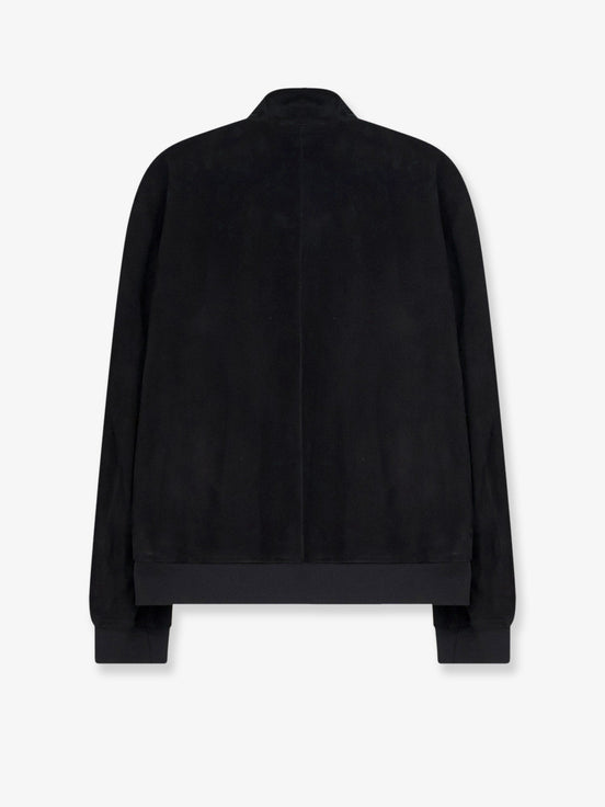 Suede bomber