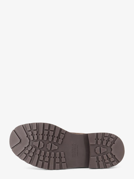 Suede boots with Monili details
