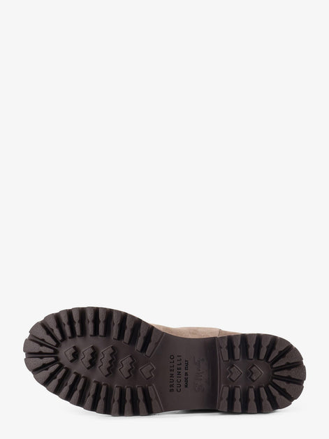 Brunello Cucinelli Suede Boots with Precious Loop detail