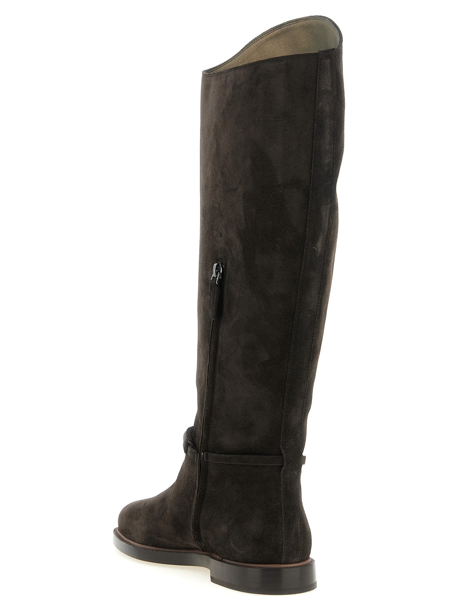 Suede boots