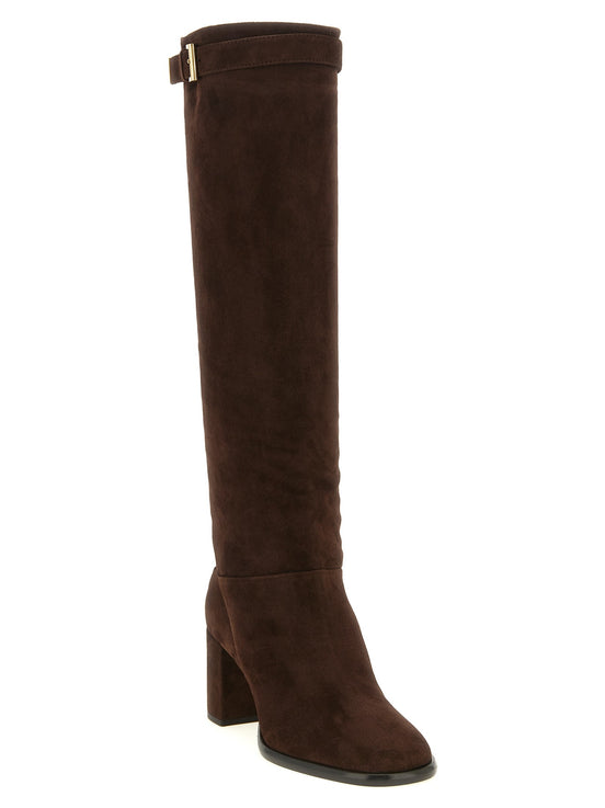 Suede boots
