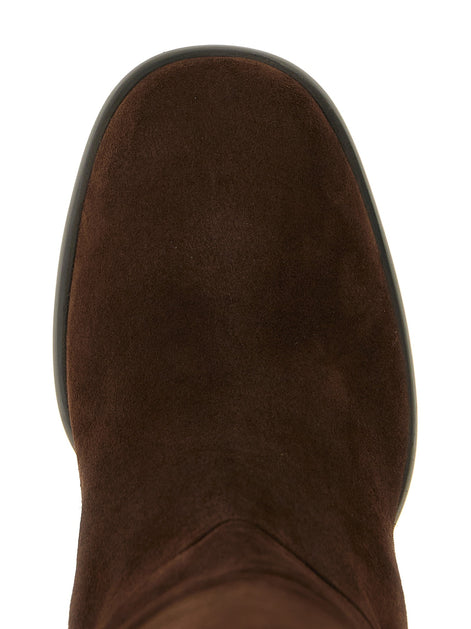 Suede boots
