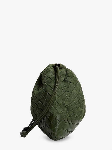 Suede Dustbag with Intrecciato motif