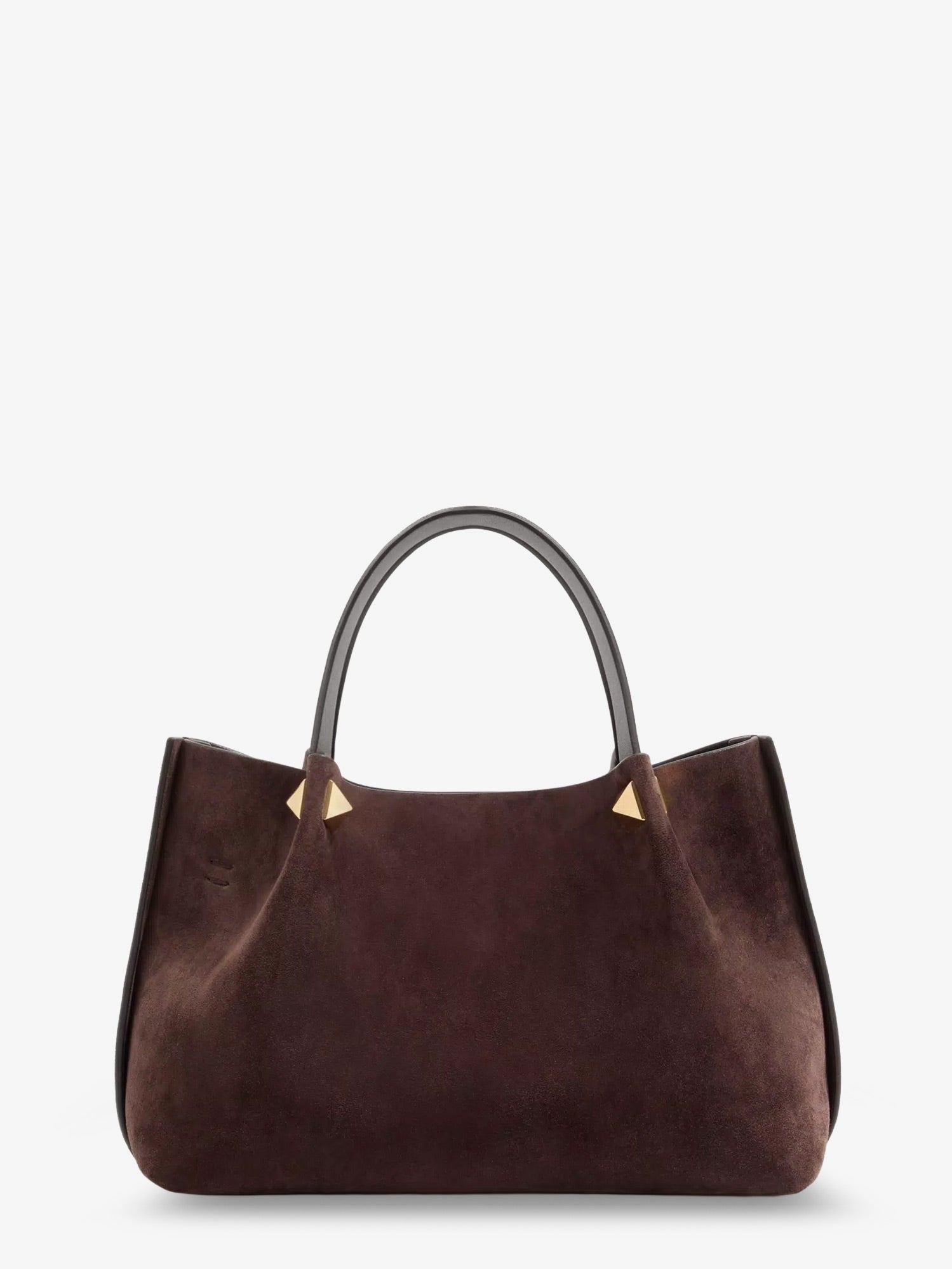 Valentino Garavani Suede handbag with metal VLogo