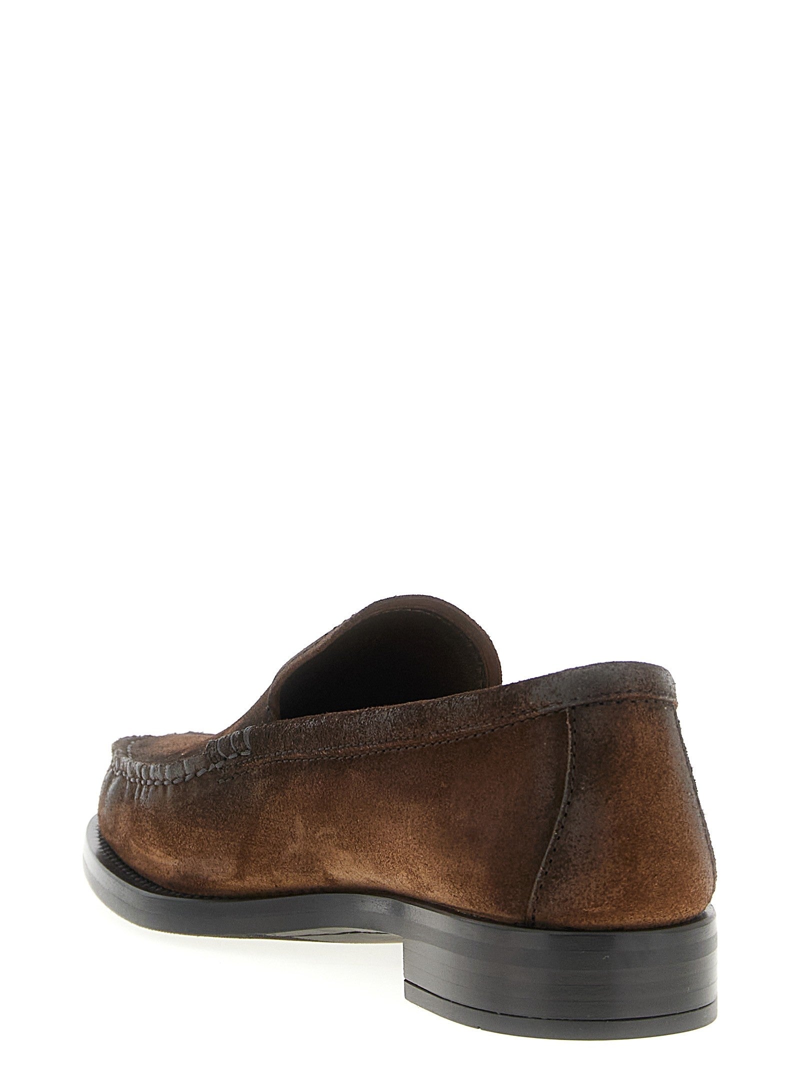 Suede loafers