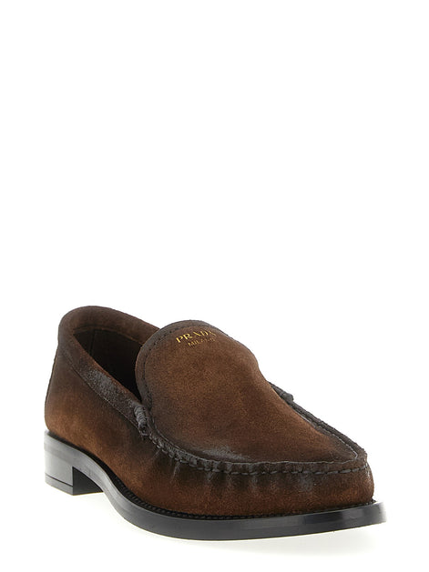 Suede loafers