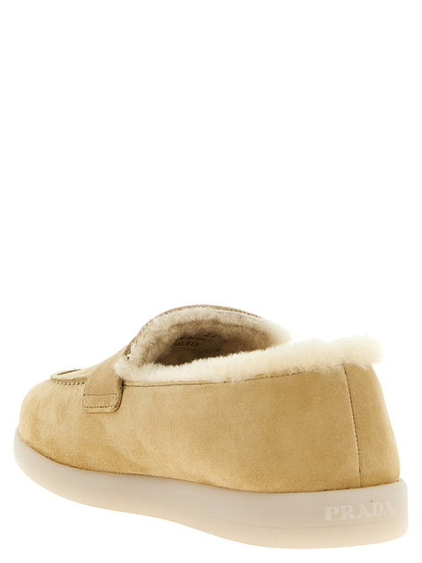 PRADA Suede loafers