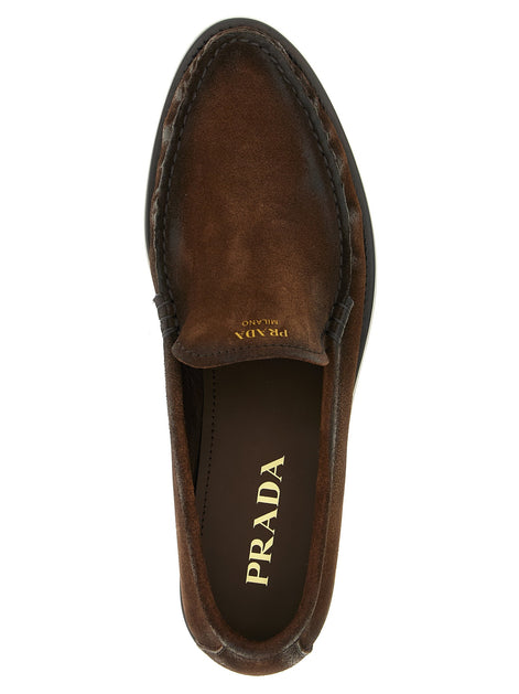Suede loafers