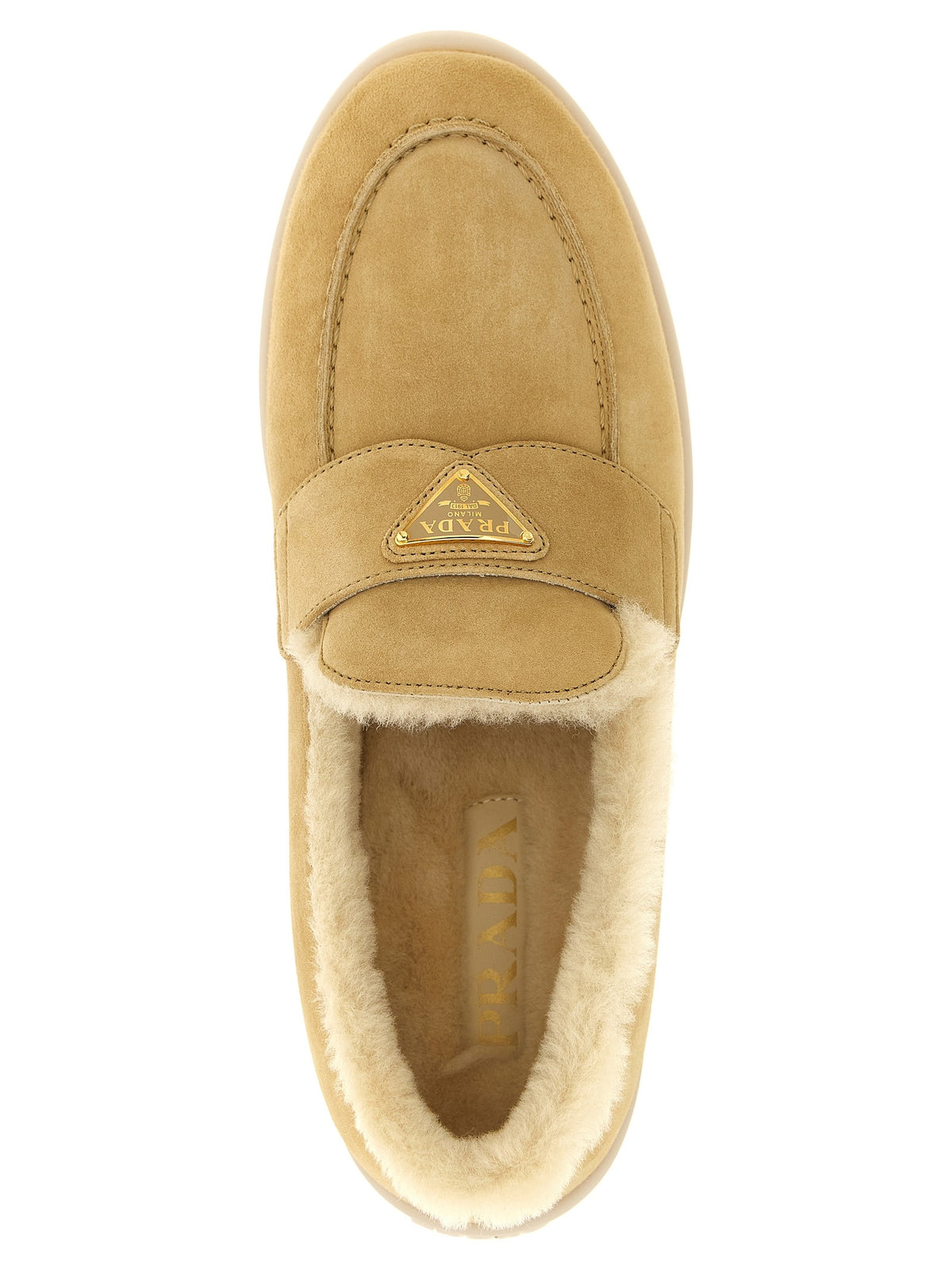 PRADA Suede loafers