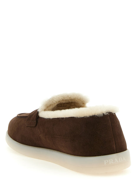 PRADA Suede loafers