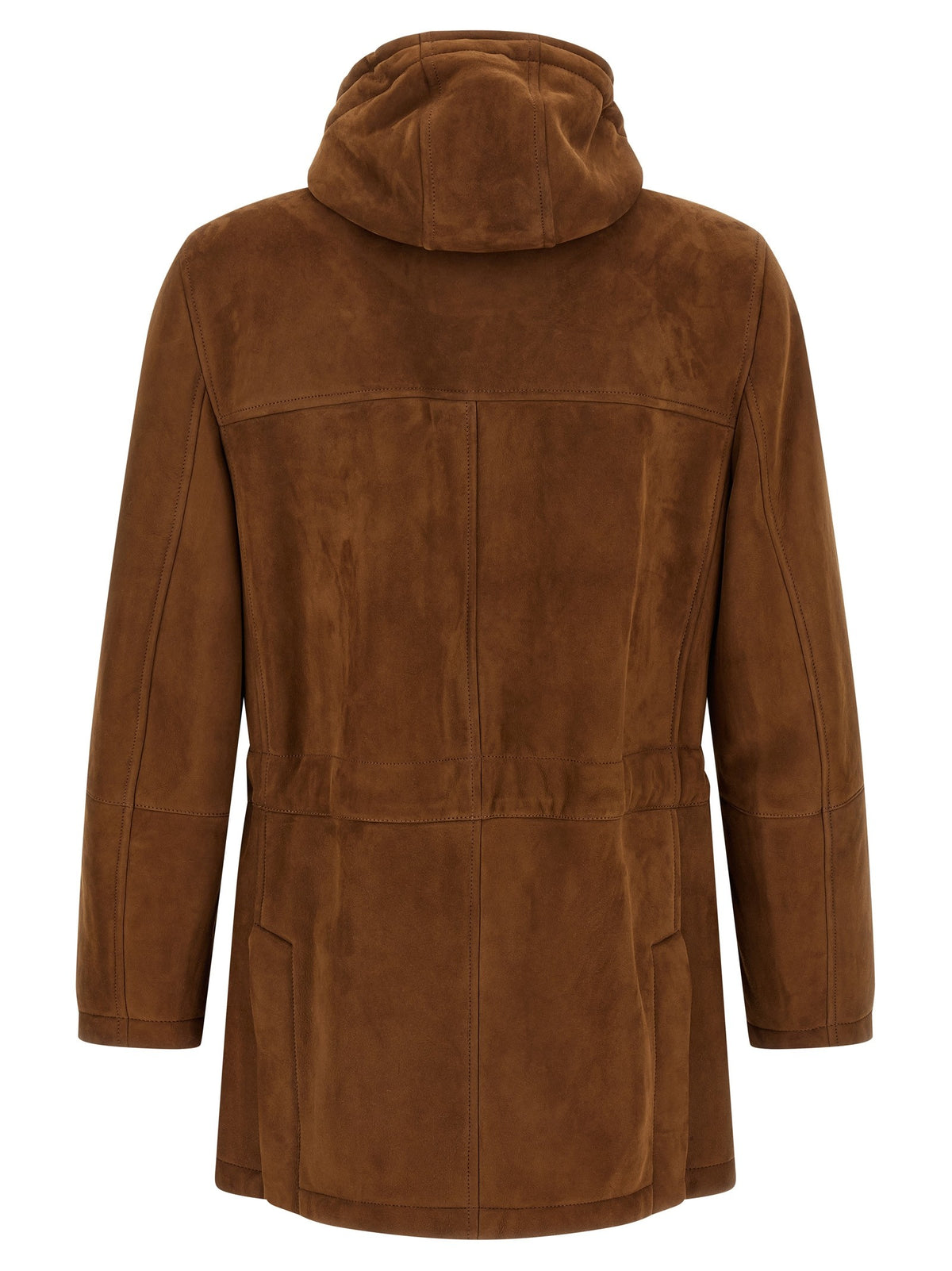 Brunello Cucinelli Suede parka