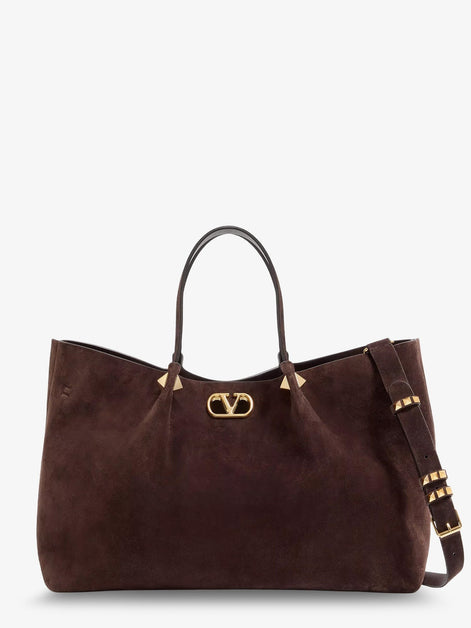 Suede shoulder bag