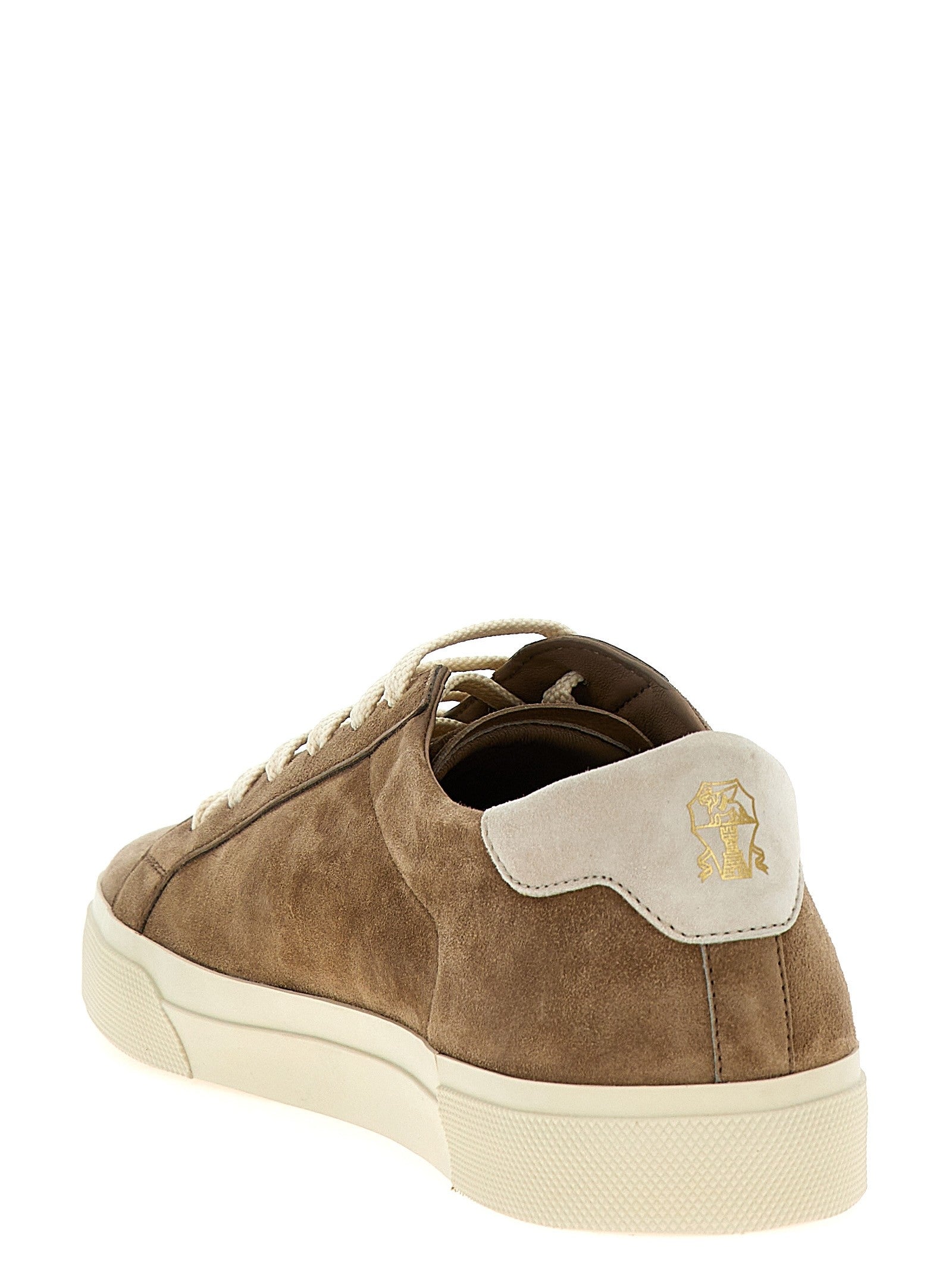 Suede sneakers