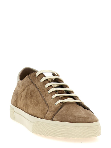 Suede sneakers