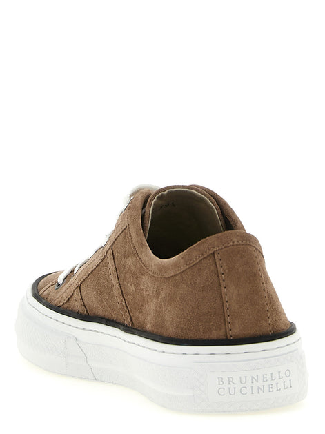 Suede sneakers