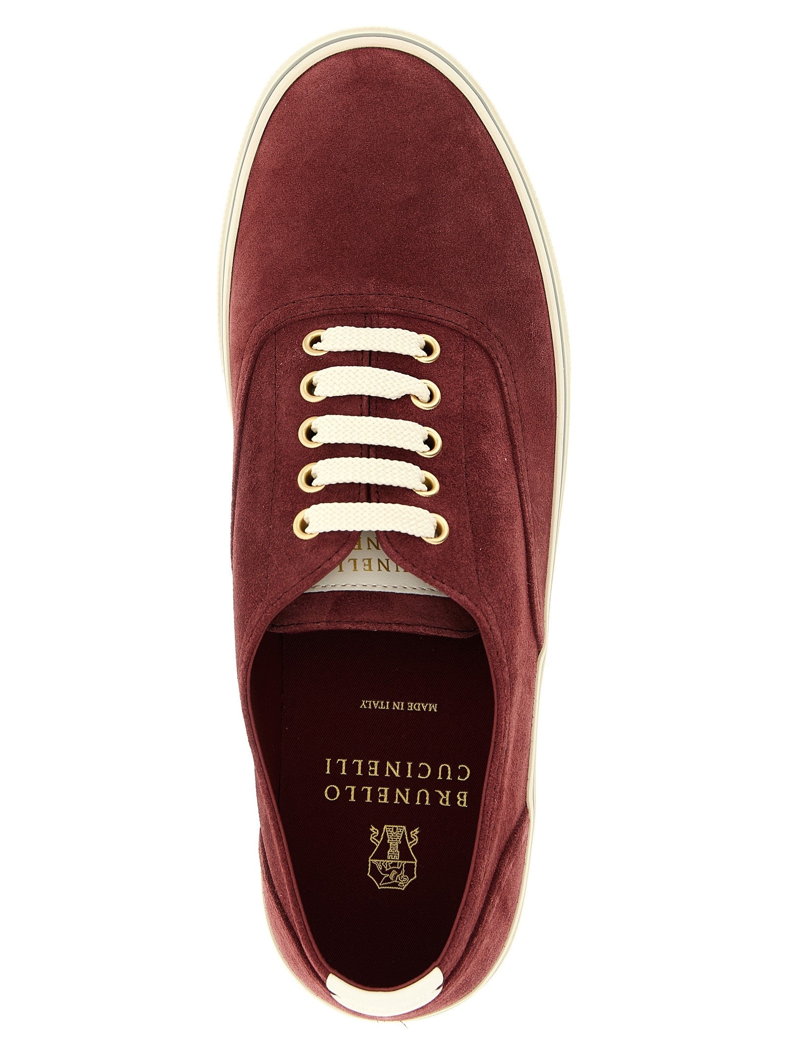 Suede sneakers