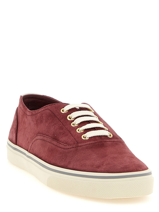 Suede sneakers