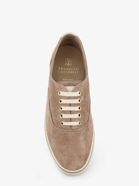 Suede sneakers