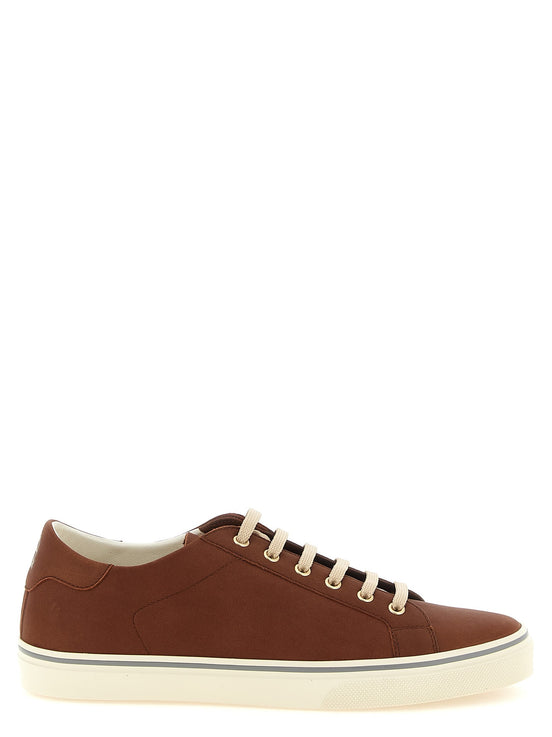 Suede sneakers