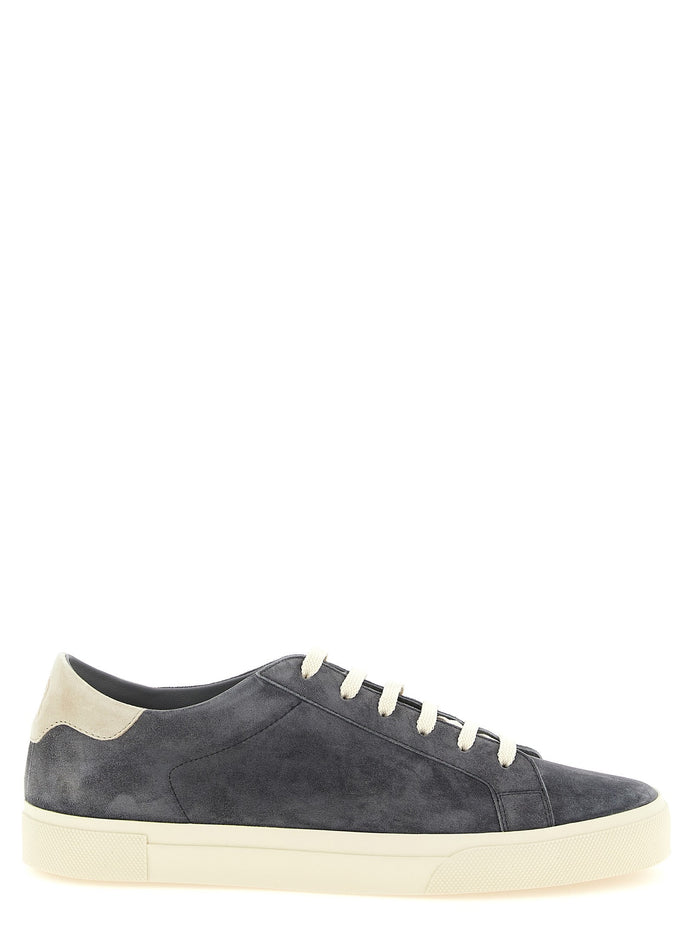 Suede sneakers