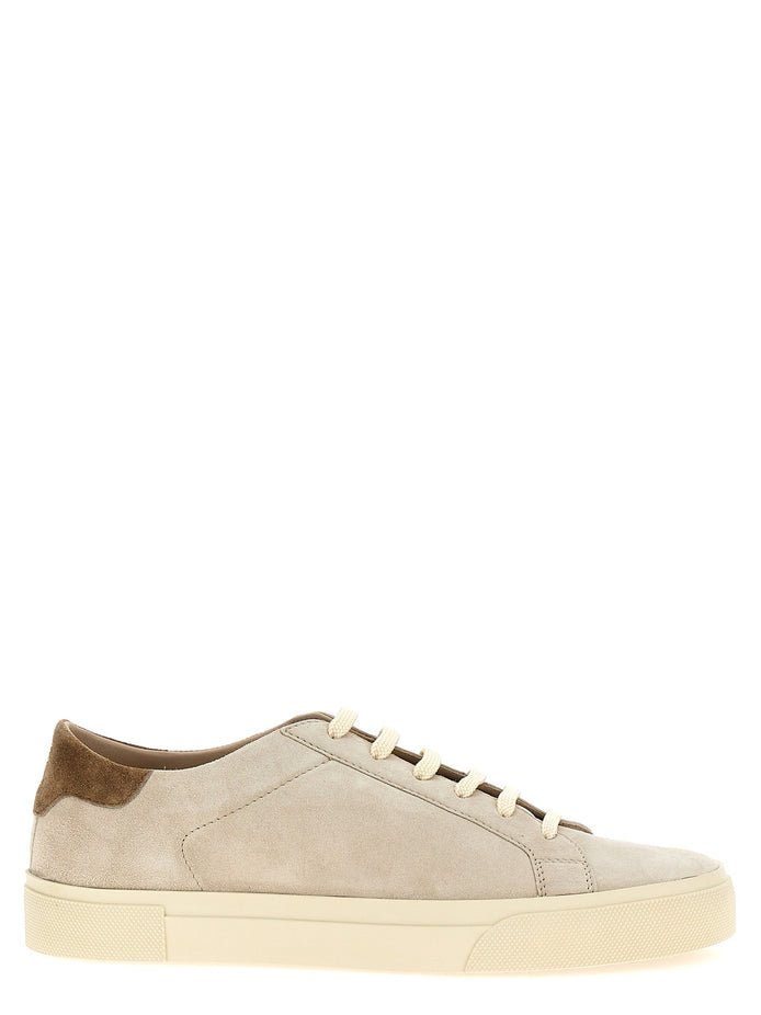 Suede sneakers