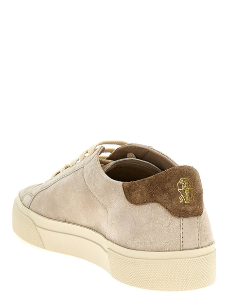 Suede sneakers