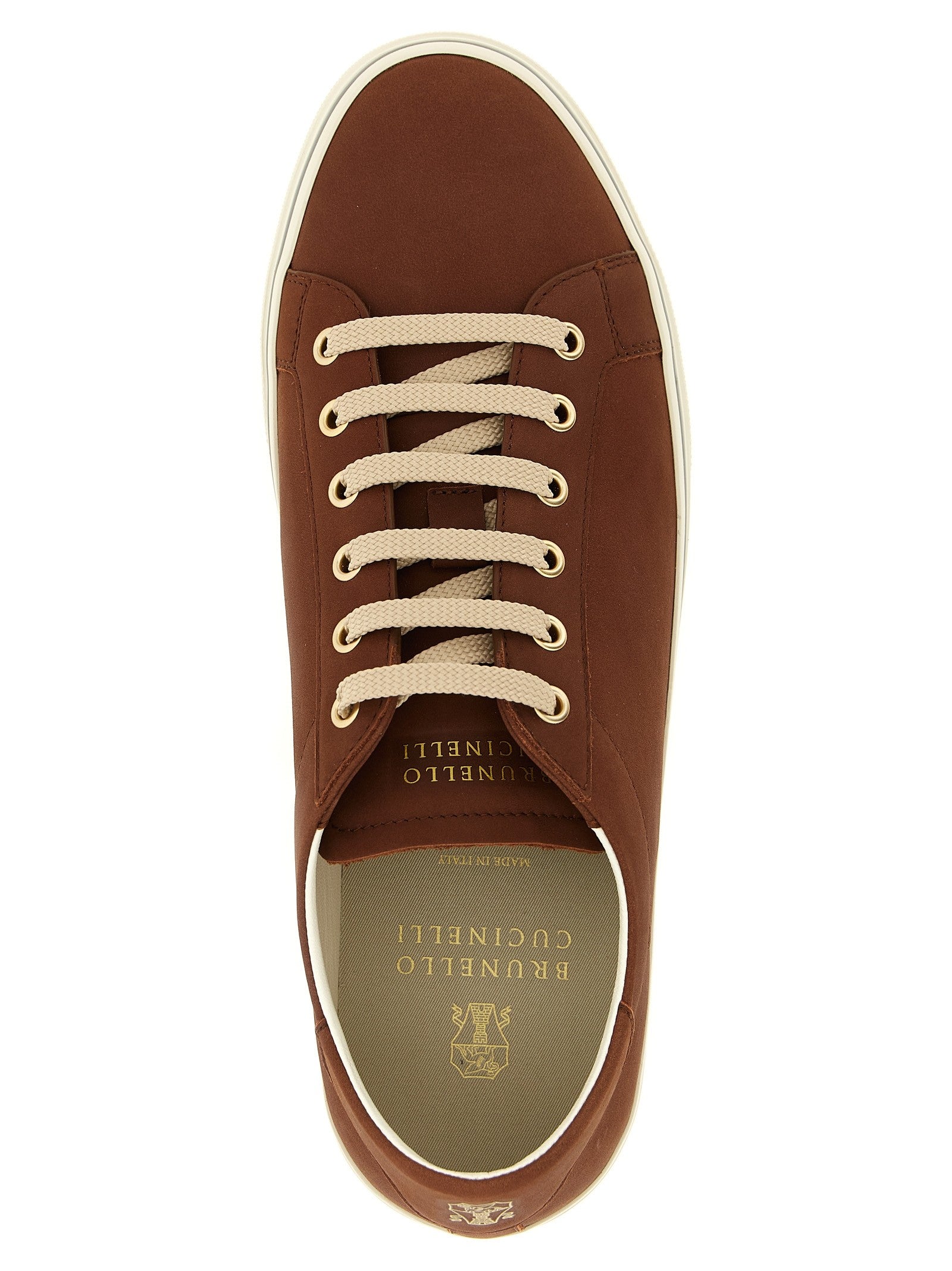 Suede sneakers