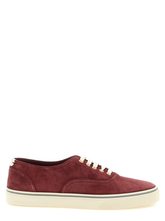 Suede sneakers
