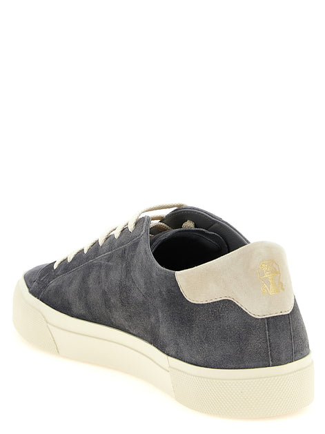 Suede sneakers