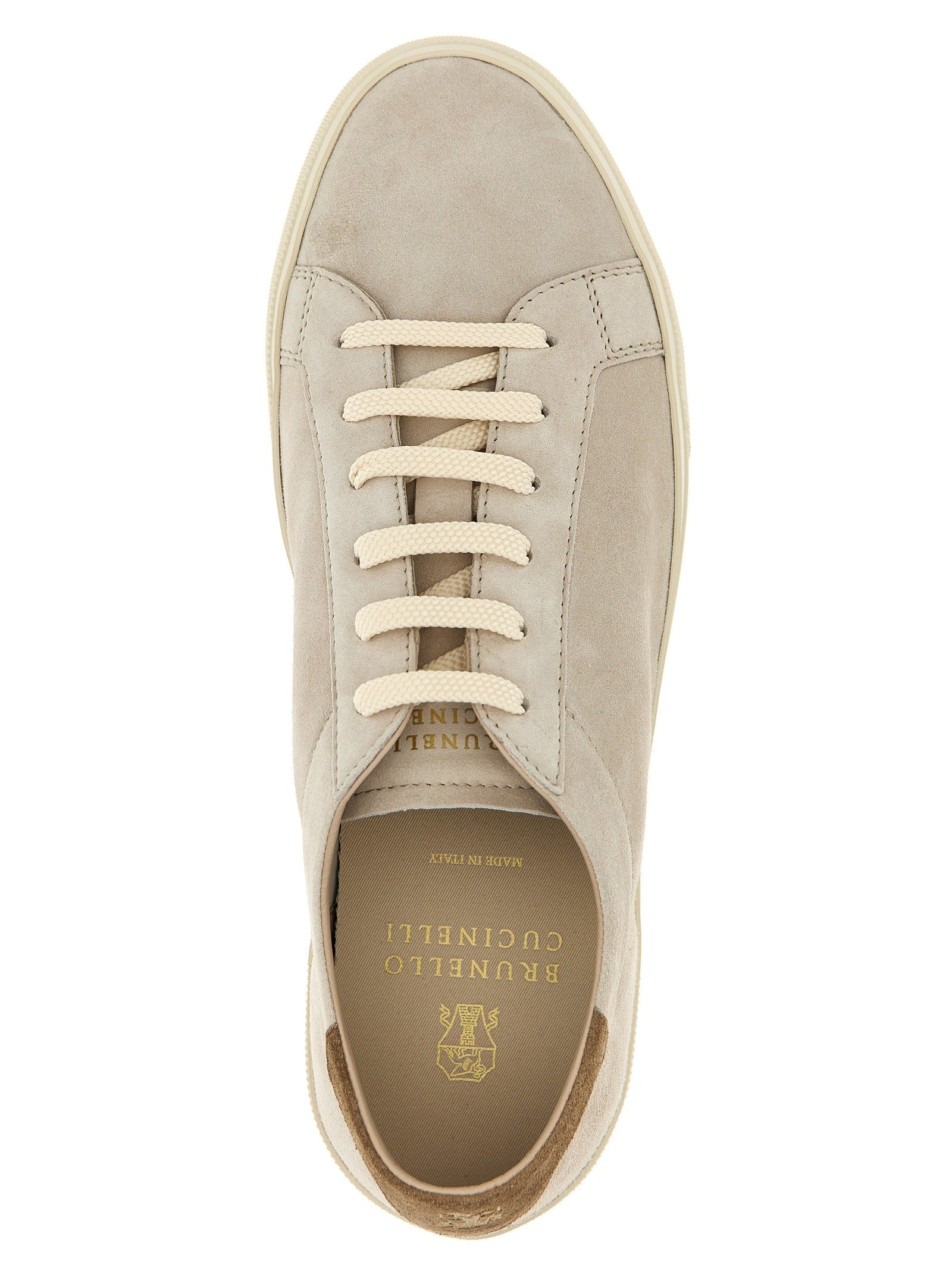 Suede sneakers