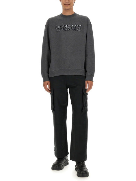 SWEATSHIRT WITH CROCODILE LOGO