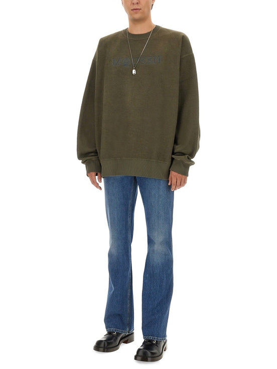 SWEATSHIRT WITH LOGO