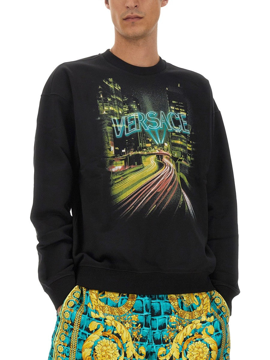 SWEATSHIRT WITH LOGO