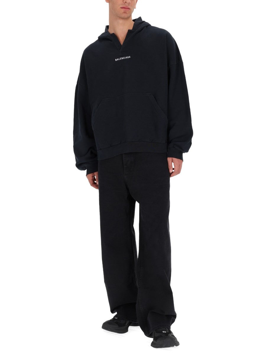 SWEATSHIRT WITH LOGO