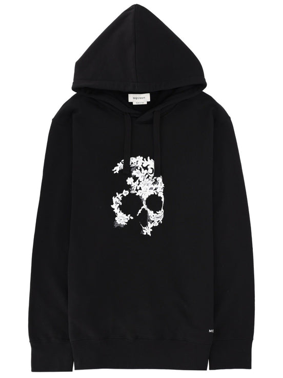 SWEATSHIRT WITH "SKULL MOTIF"
