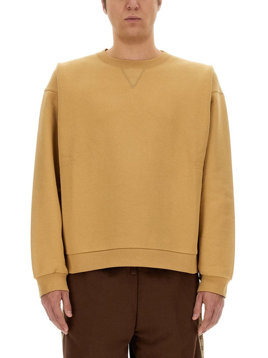 SWEATSHIRT WITH WEB RIBBON