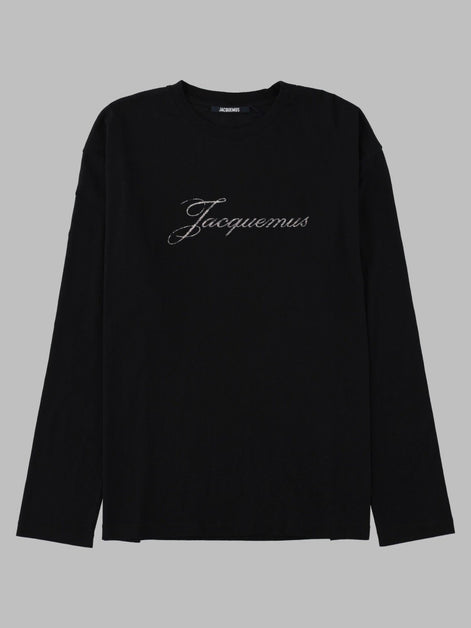 T-shirt a Maniche Lunghe con Logo