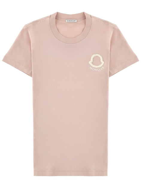 T-SHIRT CON LOGO RICAMATO